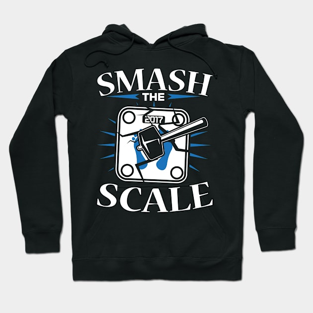 Smash The Scale Weight Love Hoodie by jaybeebrands